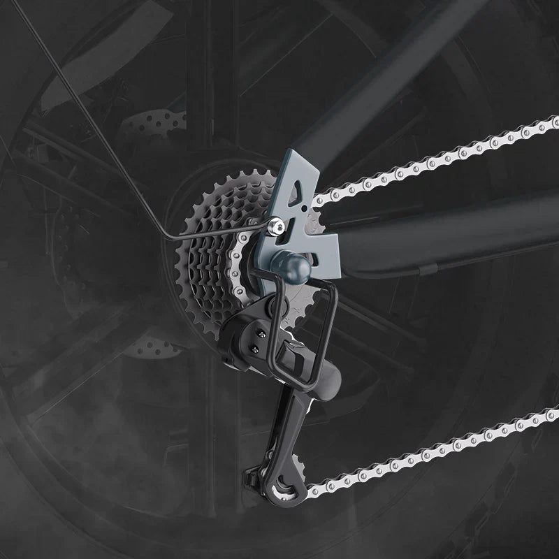 QS7 Shimano 7-speed drivetrain